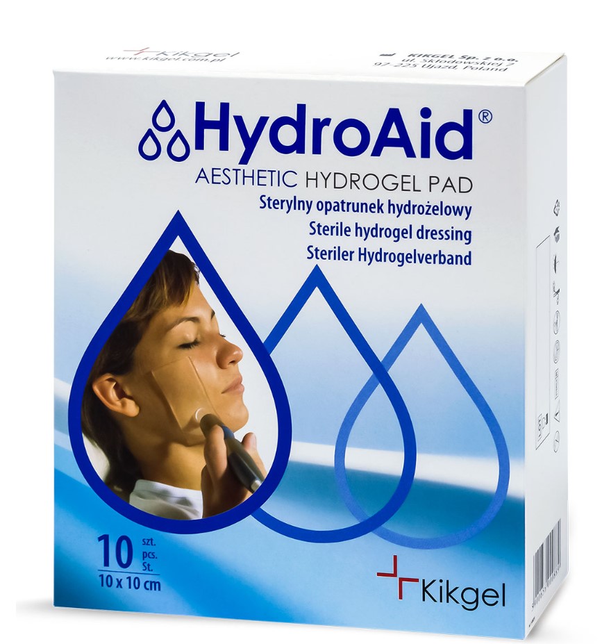 HydroAid 10* 10cm 1 Stk. steriler Hydrogel-Verband